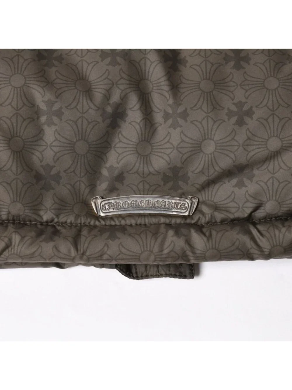 Chrome Hearts CH Plus Stiff Down Vest CH Khaki All Over Print M
